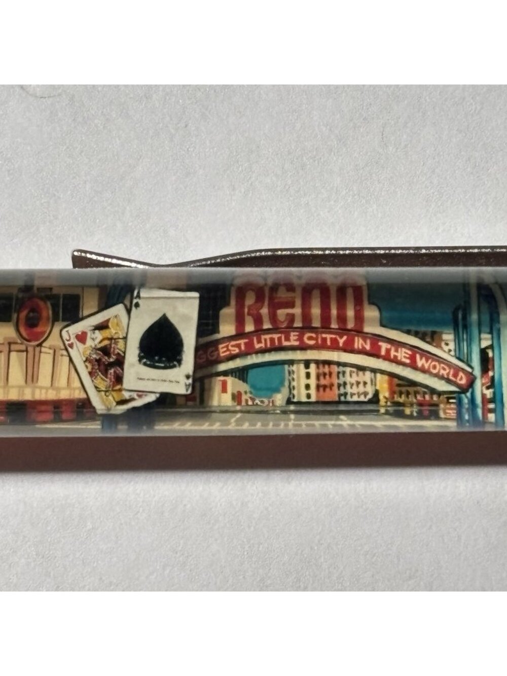 Reno Nevada Floaty Pen Playing Cards Move Vintage Souvenir Promo